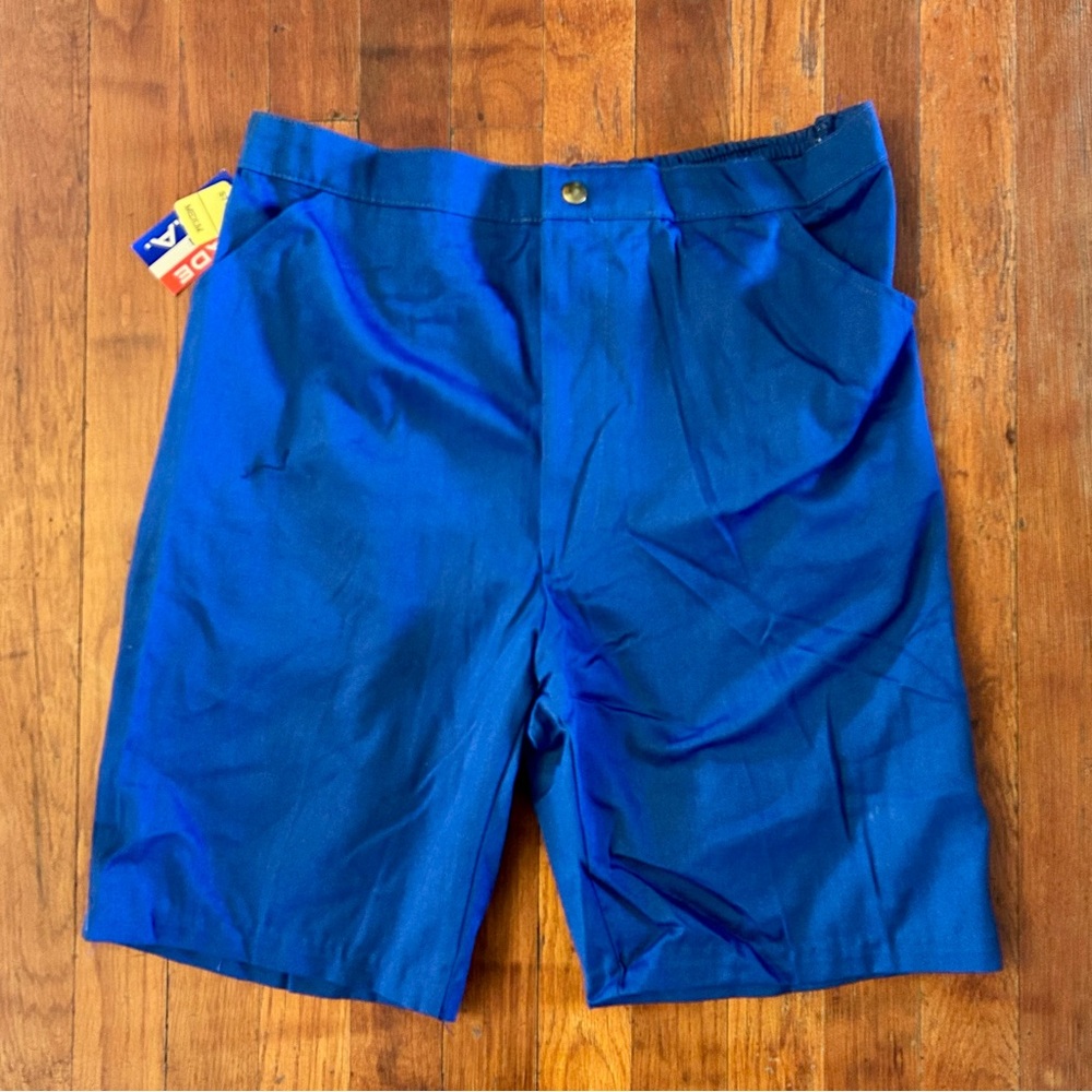 Vintage Port Trevorton ‘70s USA Talon Zipper Flat Front 9in Bermuda Shorts M NWT